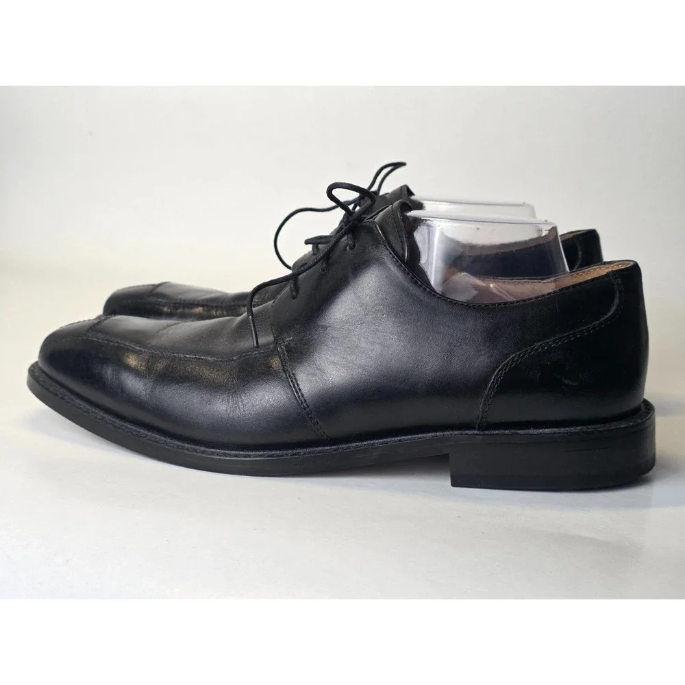 Florsheim Men's‎ Dress Shoes Size 11 D Black Leather Oxford Lace Up Classic